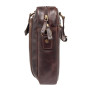 Кожаная сумка для документов коричневого цвета Ashwood 8143 Brown