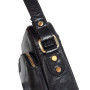 Мужская кожаная сумка-мессенджер Ashwood T79 Black