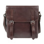 Мужская кожаная сумка через плечо Ashwood F84 Brandy