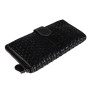 Чёрный женский портмоне из натуральной кожи Ashwood D84 Black