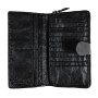 Чёрный женский портмоне из натуральной кожи Ashwood D84 Black