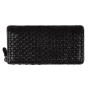 Чёрный кошелек женский Ashwood Leather D81 BLK