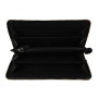 Чёрный кошелек женский Ashwood Leather D81 BLK