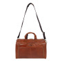 Мужская дорожная сумка из телячьей кожи Ashwood 8150 Tan