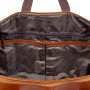 Мужская дорожная сумка из телячьей кожи Ashwood 8150 Tan