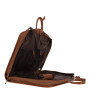 Мужской дорожний портплед из натуральной кожи Ashwood 8145 TAN