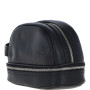 Мужской кожаный несессер с подвальной молнией Ashwood PL41 Black