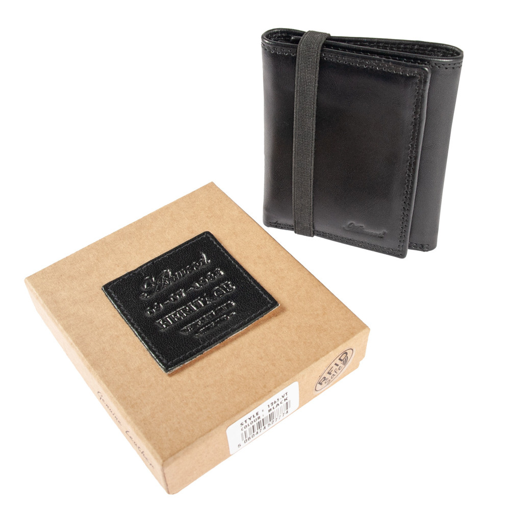 Кошелек мужской Ashwood 1265 VT Black