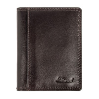 Картхолдер кожаный Ashwood 1290 VT Brown (Коричневый)