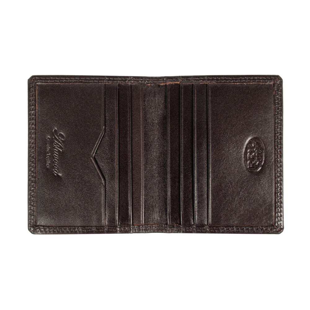 Картхолдер кожаный Ashwood 1290 VT Brown (Коричневый)