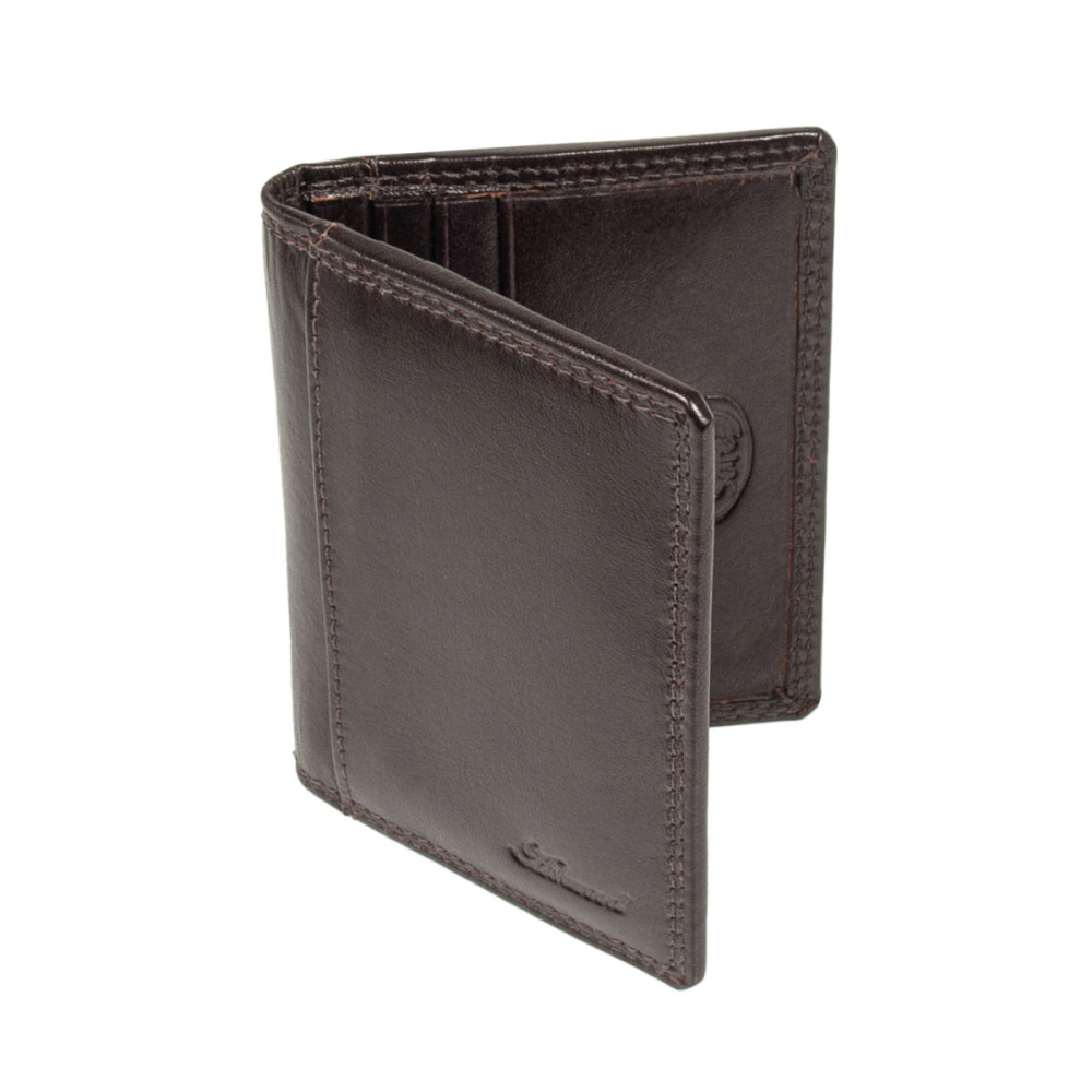 Картхолдер кожаный Ashwood 1290 VT Brown (Коричневый)