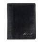 Картхолдер из натуральной кожи Ashwood 1290 VT Black (Черный)