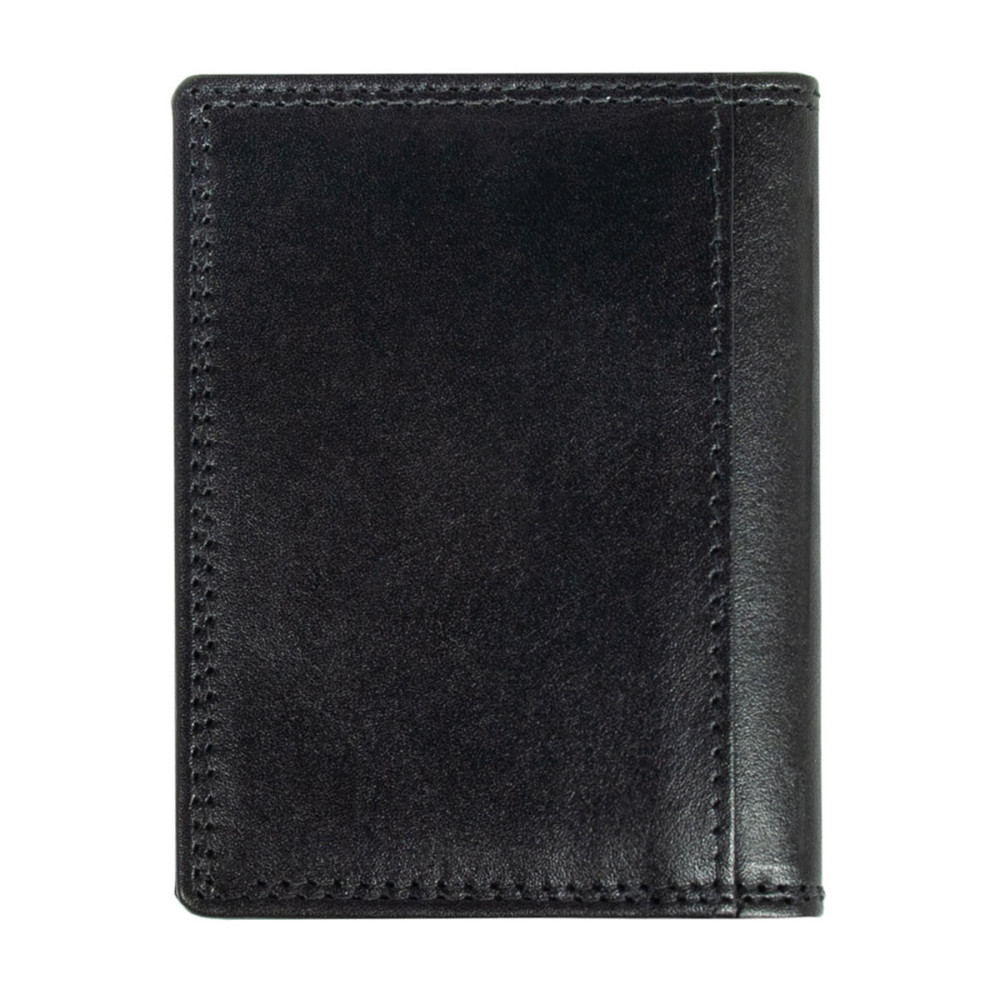 Картхолдер из натуральной кожи Ashwood 1290 VT Black (Черный)