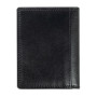 Картхолдер из натуральной кожи Ashwood 1290 VT Black (Черный)