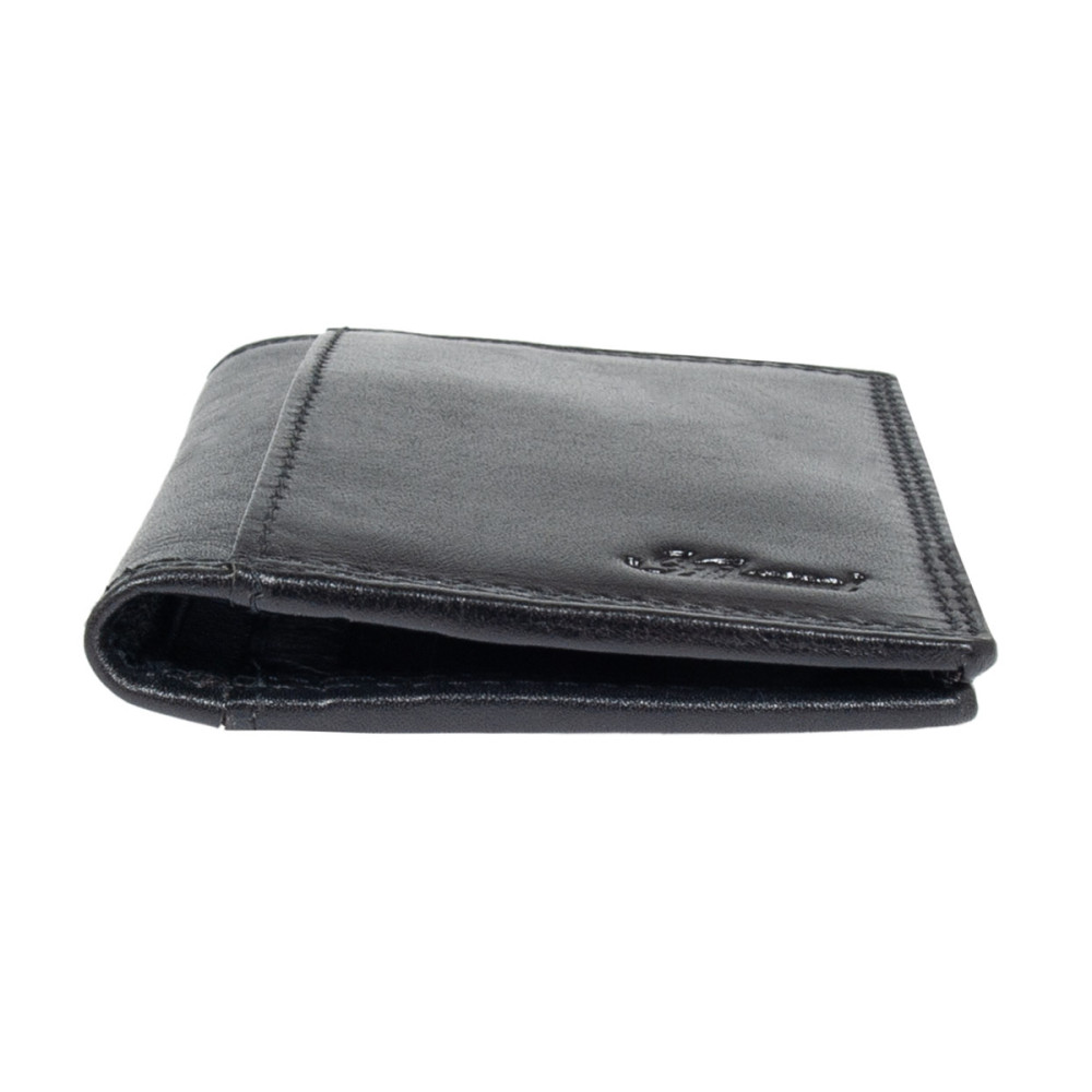 Картхолдер из натуральной кожи Ashwood 1290 VT Black (Черный)