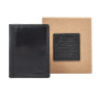 Картхолдер из натуральной кожи Ashwood 1290 VT Black (Черный)