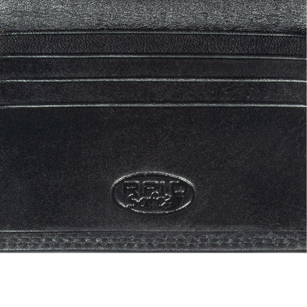 Картхолдер из натуральной кожи Ashwood 1290 VT Black (Черный)