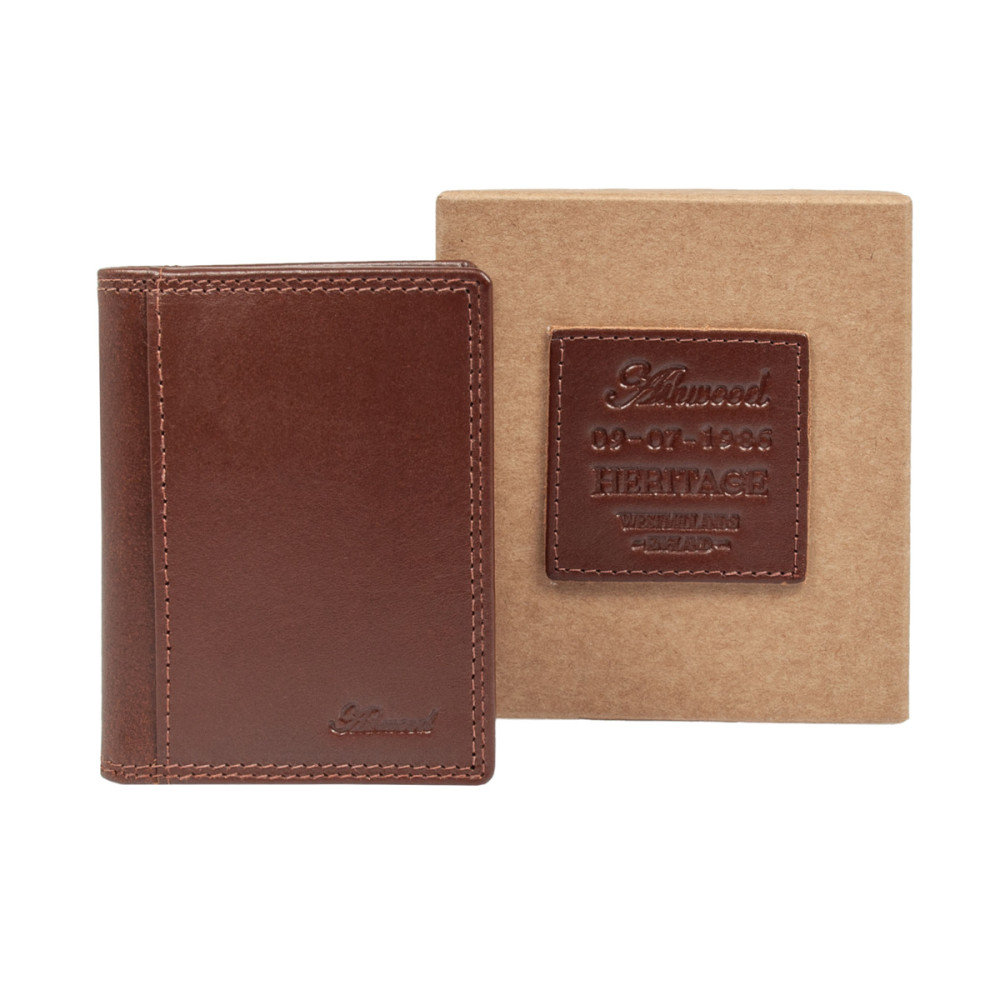 Картхолдер из кожи Ashwood 1290 VT Tan (Светло-Коричневый)