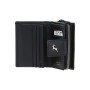Чёрный женский кошелёк на кнопке Ashwood X30 (Black)