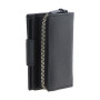 Чёрный женский кошелёк на кнопке Ashwood X30 (Black)