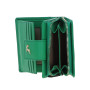 Женский кожаный портмоне зелёного цвета Ashwood X30 (Green)