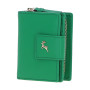 Женский кожаный портмоне зелёного цвета Ashwood X30 (Green)