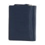 Тёмно-синий женский кошелёк из фактурной кожи Ashwood X30 (Navy)