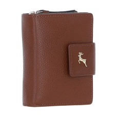 Классический женский кошелёк из натуральной фактурной кожи Ashwood X30 (Tan)