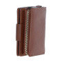 Классический женский кошелёк из натуральной фактурной кожи Ashwood X30 (Tan)