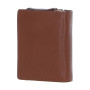 Классический женский кошелёк из натуральной фактурной кожи Ashwood X30 (Tan)