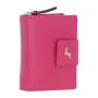 Стильный женский кошелёк из зернистой кожи Ashwood X30 (Pink)