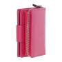 Стильный женский кошелёк из зернистой кожи Ashwood X30 (Pink)