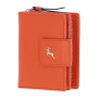 Стильный женский кошелёк на кнопке Ashwood X30 (Orange)
