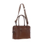 Рыжая женская сумка для ноутбука из телячьей кожи Ashwood X39 (Tan)