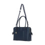 Женская кожаная сумка-портфель для ноутбука до 14,3 дюймов Ashwood X39 (Navy)
