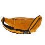 Жёлтая кожаная сумка-бананка Ashwood D102 (Yellow)