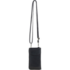 Сумка для смартфона чёрного цвета Ashwood T80 (Black)