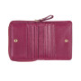 Женский кожаный кошелек Ashwood Y50 Rasberry (Малиновый)