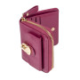 Женский кожаный кошелек Ashwood Y50 Rasberry (Малиновый)