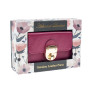 Женский кожаный кошелек Ashwood Y50 Rasberry (Малиновый)