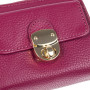 Женский кожаный кошелек Ashwood Y50 Rasberry (Малиновый)