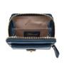 Женский кожаный кошелек Ashwood Y50 Navy (Темно-синий)