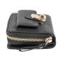 Женский кожаный кошелек Ashwood Y50 Black (Черный)