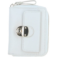 Женский кожаный кошелек Ashwood Y50 white (Белый)