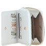 Женский кожаный кошелек Ashwood Y50 white (Белый)
