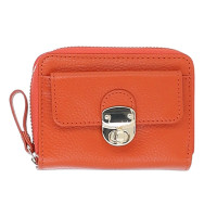 Женский кожаный кошелек Ashwood Y50 Orange (Оранжевый)