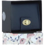 Женский кожаный кошелек Ashwood Y60 Navy (Темно-синий)