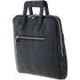 Сумка мужская для ноутбука 13 Ashwood PL45 Black (Черный)