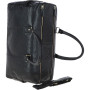 Дорожная сумка мужская из натуральной кожи Ashwood G30 (Black)