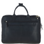 Cумка мужская для документов из натуральной кожи Ashwood K46 Black (Черный)